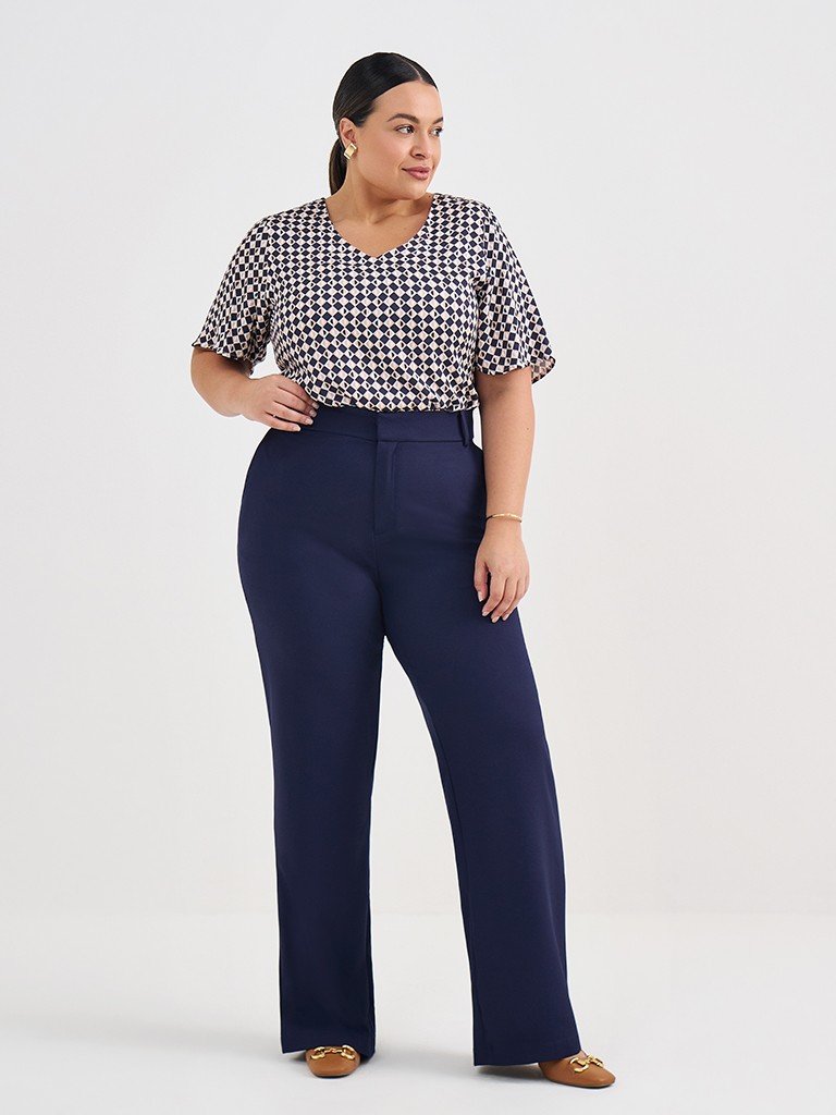 blusa cristiana plus size look