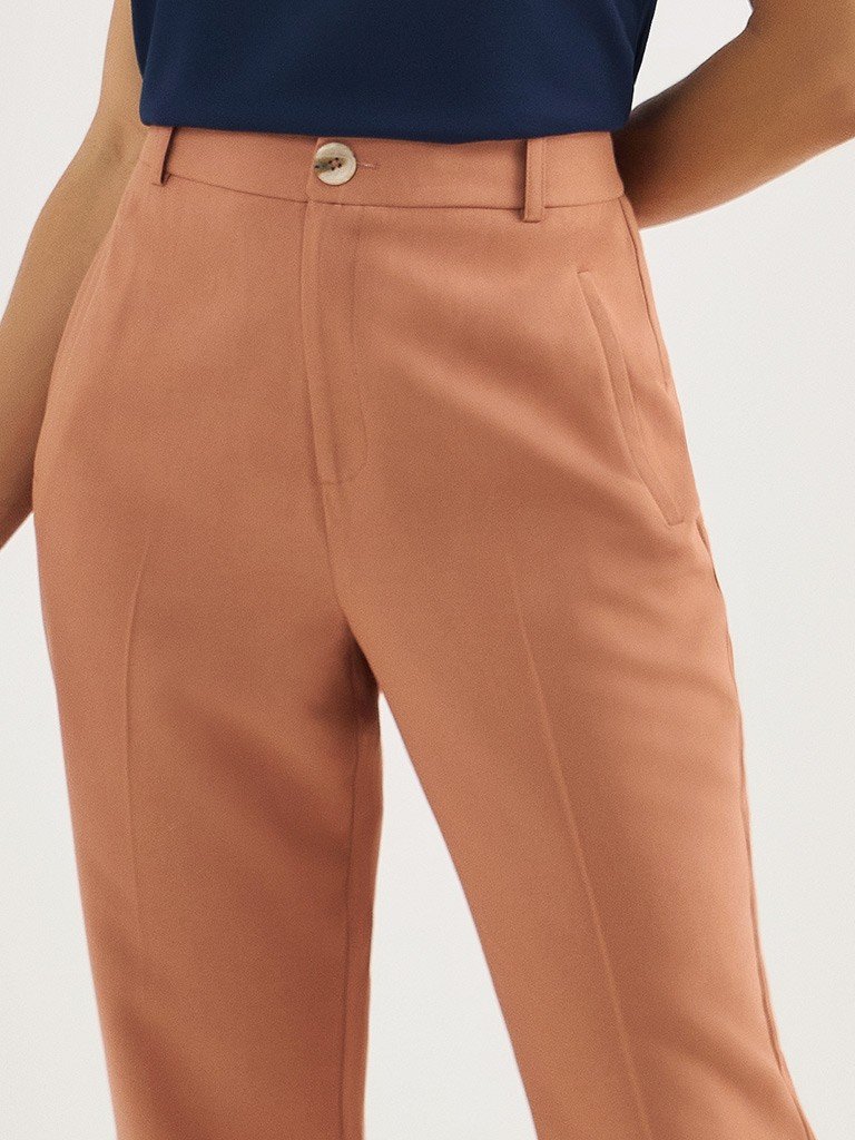 calca cleide detalhe frente botao