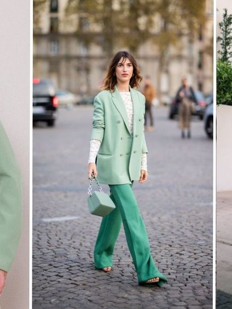 cores que combinam com verde menta