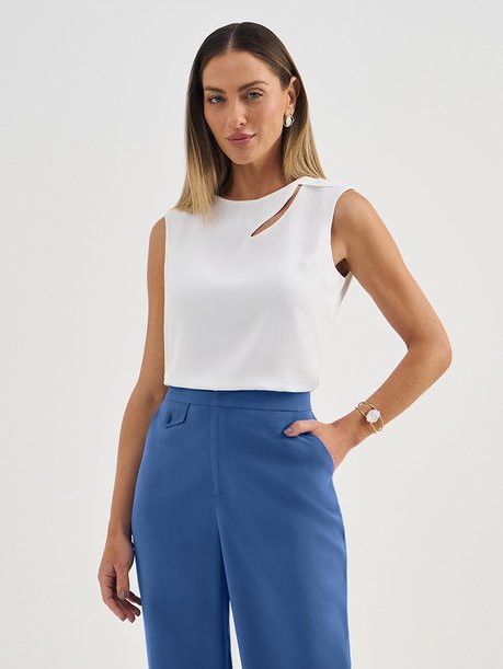 blusa francimara detalhe frente