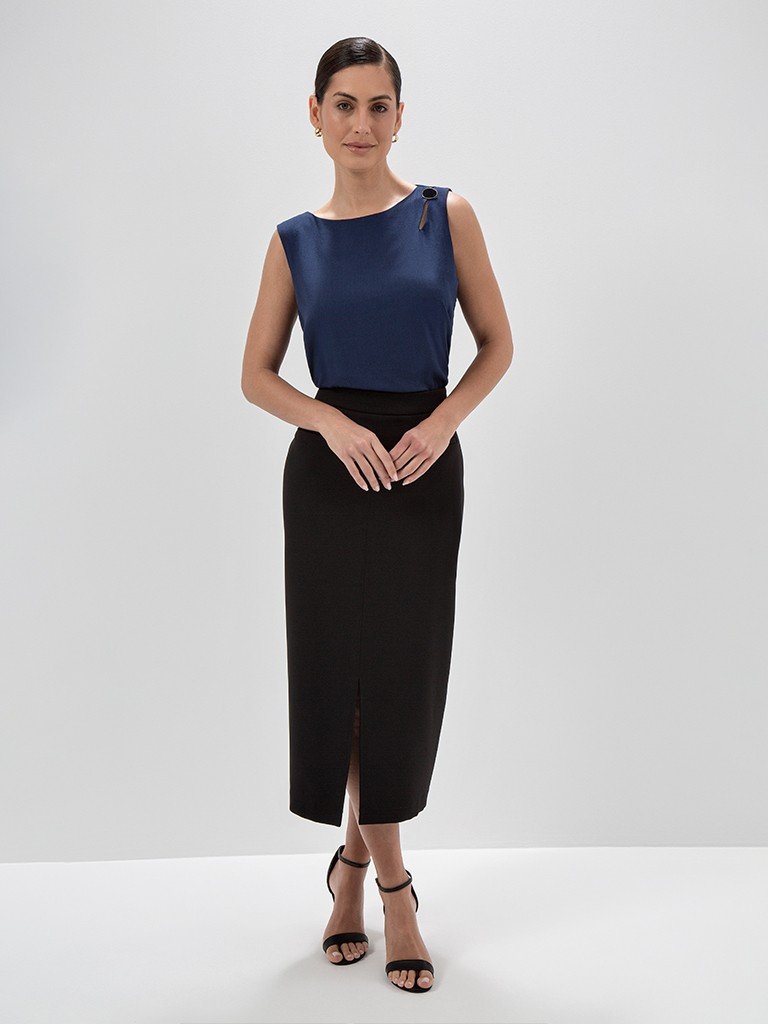 blusa greicy com saia