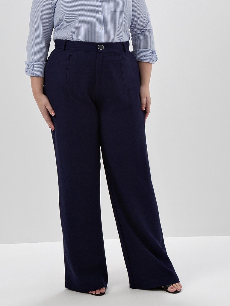 calca giuly plus size detalhes frente