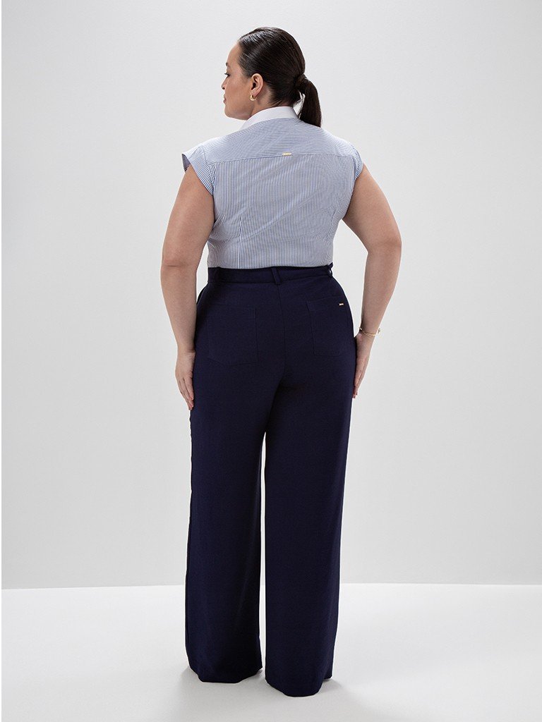 camisa drica plus size costas