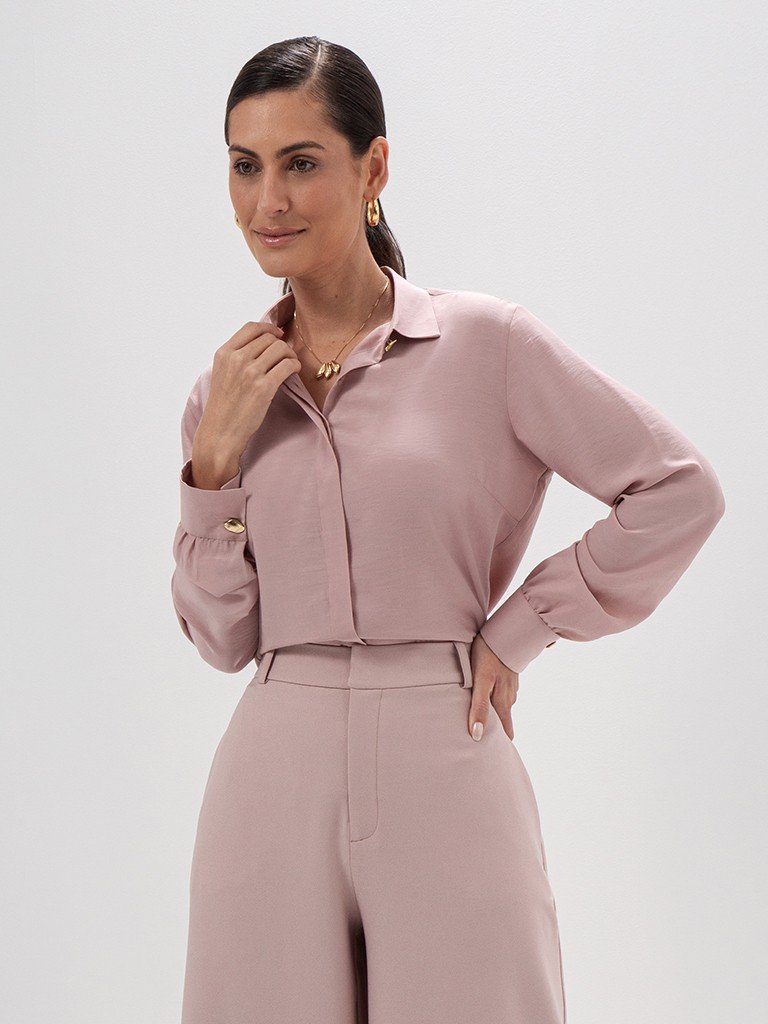 camisa ilmara frente look