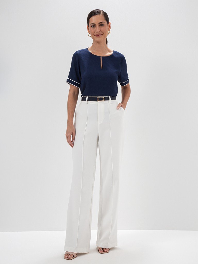 cinto ariadna look cor bege