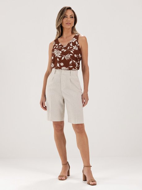 blusa lariane e bermuda