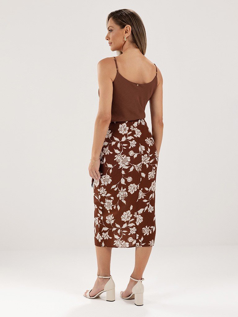 blusa lucie corpo inteiro e saia liara costa