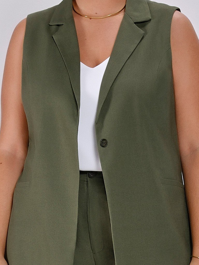 colete plus size marlene detalhe 2