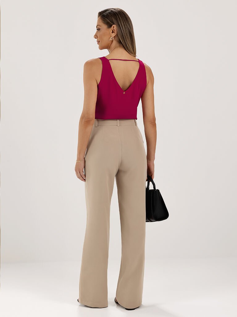 blusa nanda e calca maurina costas