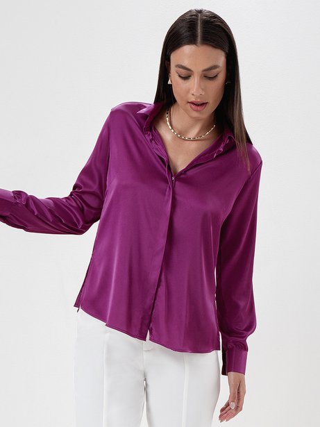 Blusa Manga Com Elástico Rosana