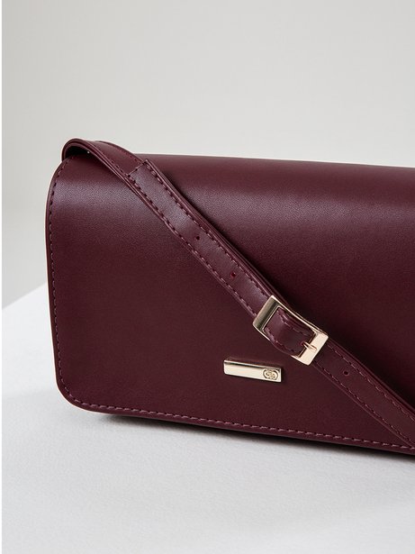 Bolsa Tiracolo Pequena Bordô Toscana
