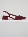 Scarpin Slingback Bordô Marietta