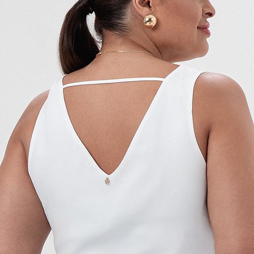 regata off white lucia decote