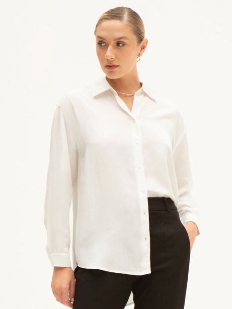 Camisa Super Comfy Off White Walquiria