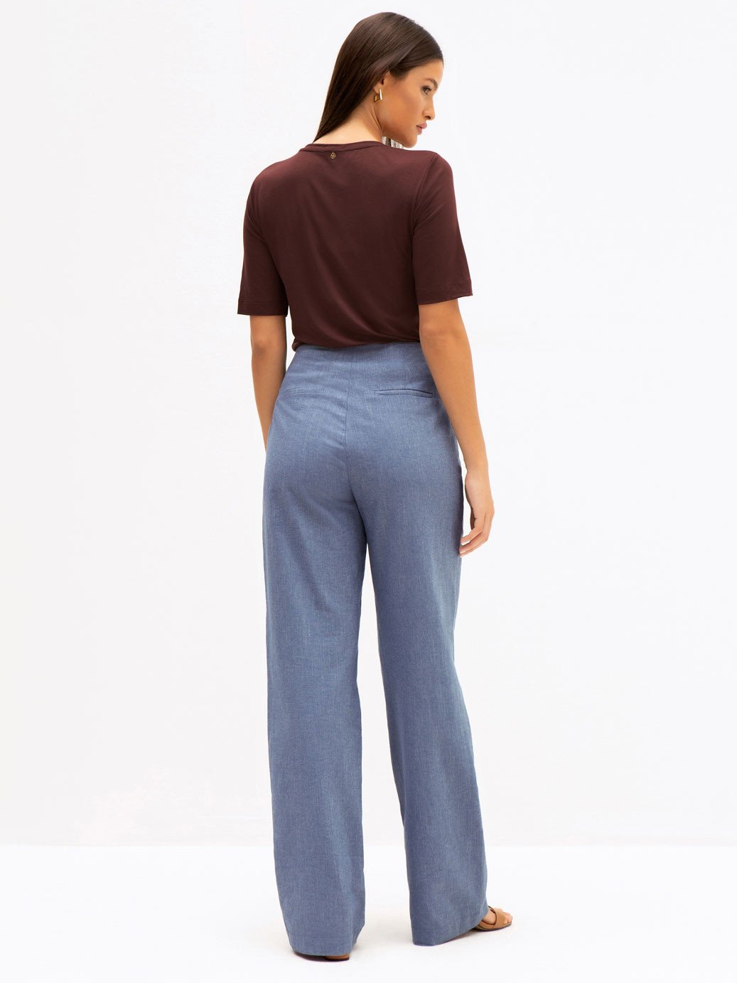 blusa diandra marrom calca francesca 2