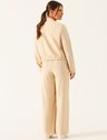 11400280 casaqueto alfaiataria manga longa em viscose aveia virginia 19200536 calca alfaiataria wide leg em viscose aveia vitoriana 3 3