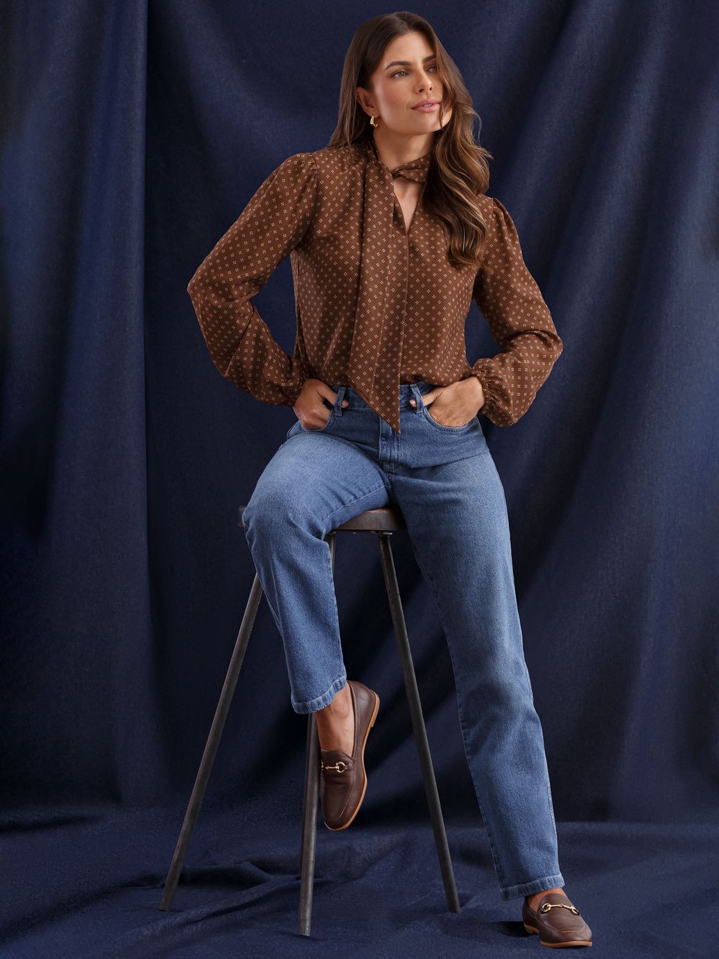 10501708 blusa yandra 19200580 calca vivara 12300128 mocassim carlota 10161099 gravata yumi