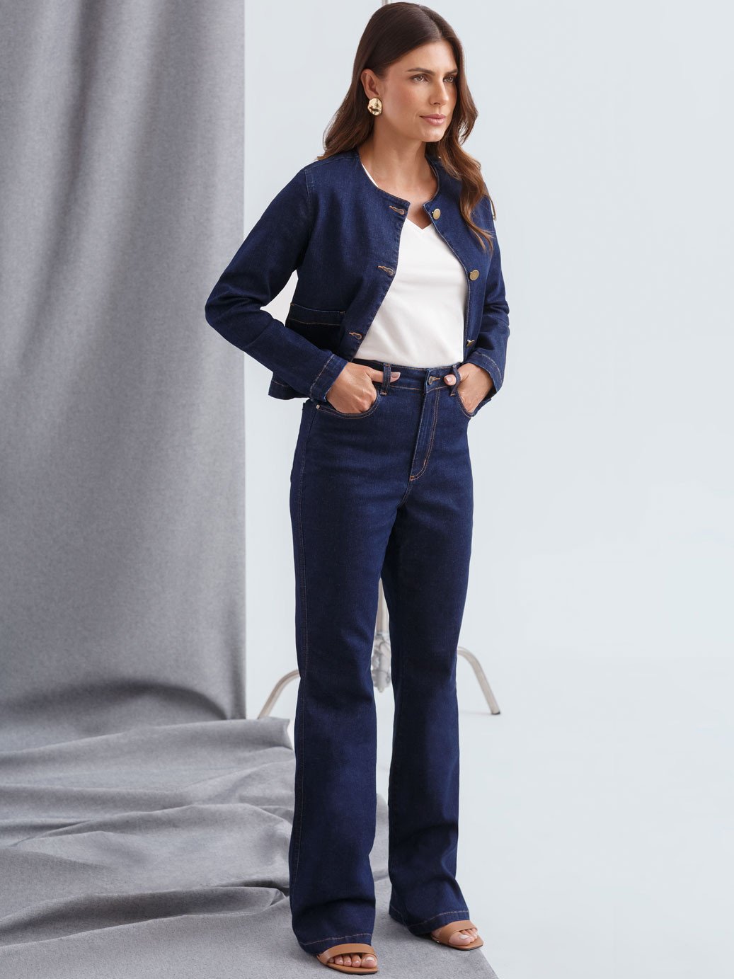 15900010 casaqueto vionara 19200542 calca vionelle