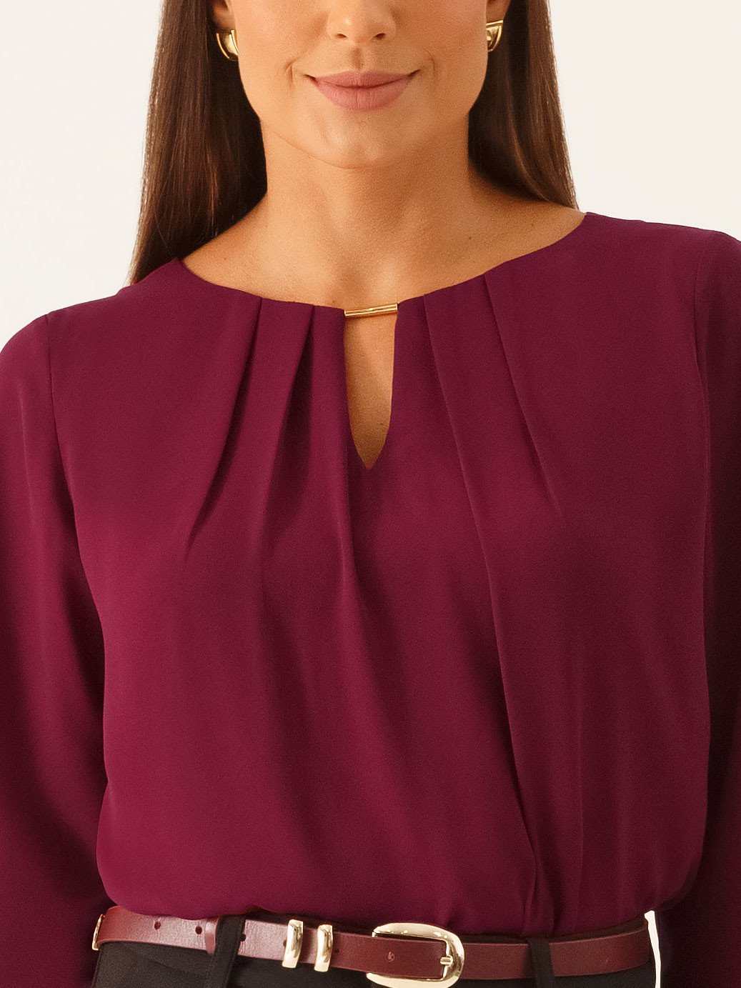 19200548 calca elizane 10501674 blusa eliandra 11800086 cinto vinho rosa 1