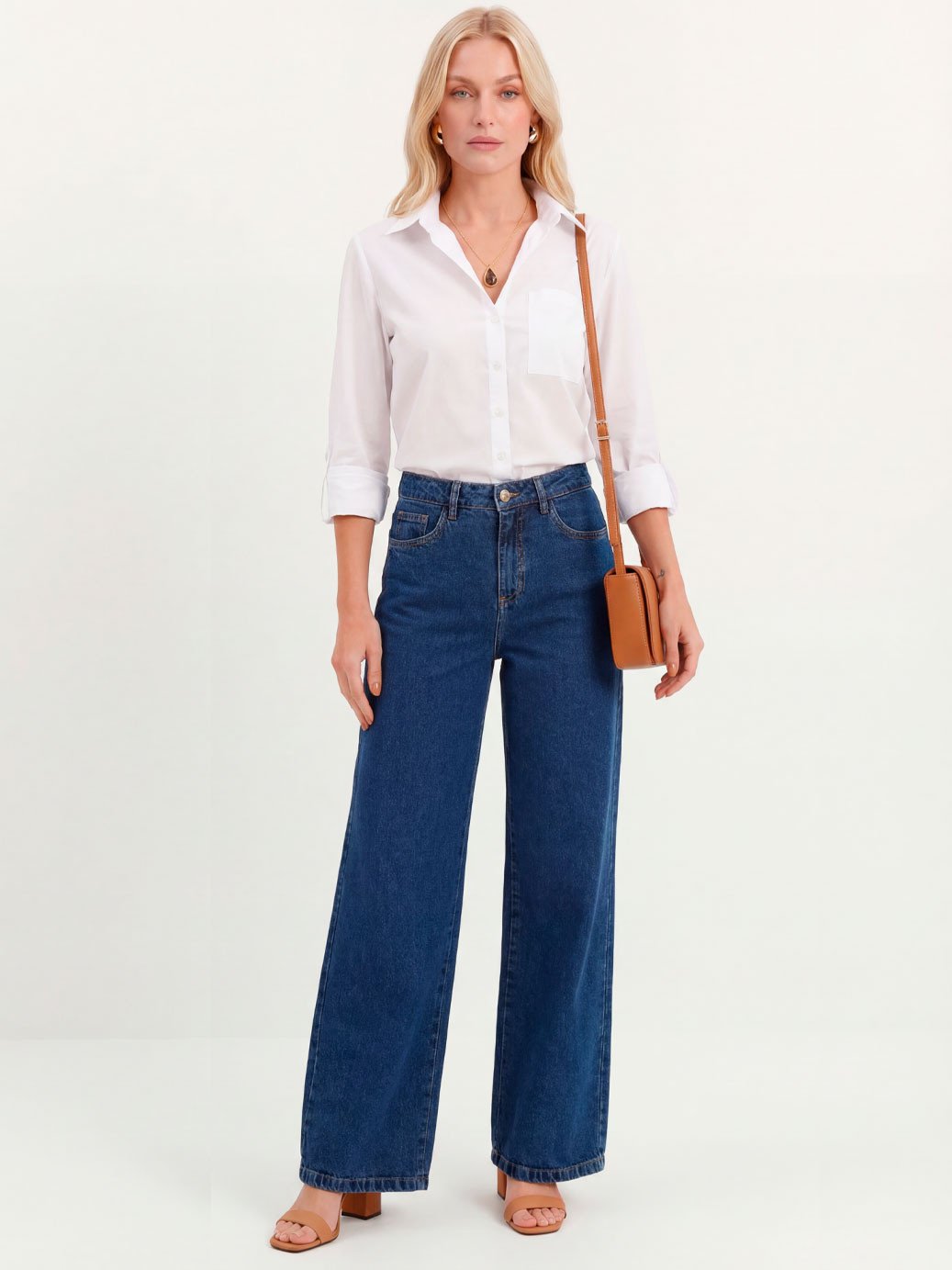 10202320 camisa feminina branca alongada com bolso marilu1