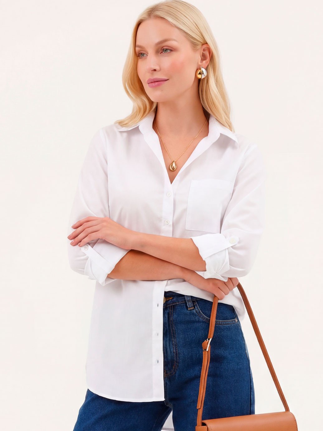 10202320 camisa feminina branca alongada com bolso marilu3