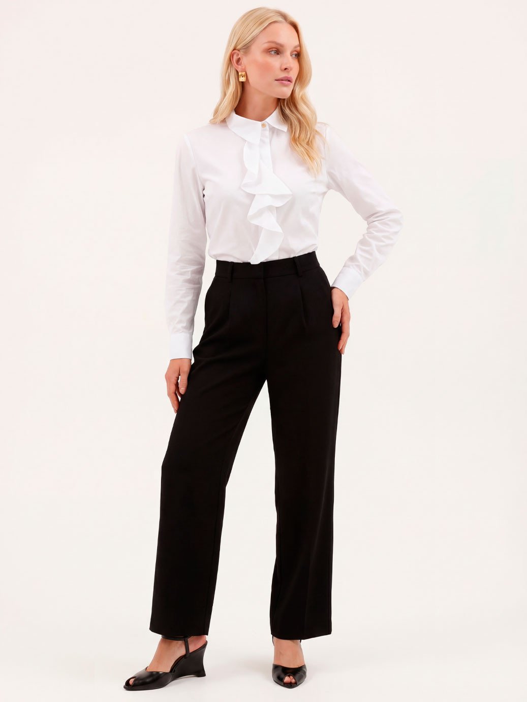 10202321 camisa branca social feminina com babado monise 2 7