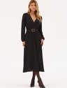 11000408 vestido preto com cinto com fenda catarina 1