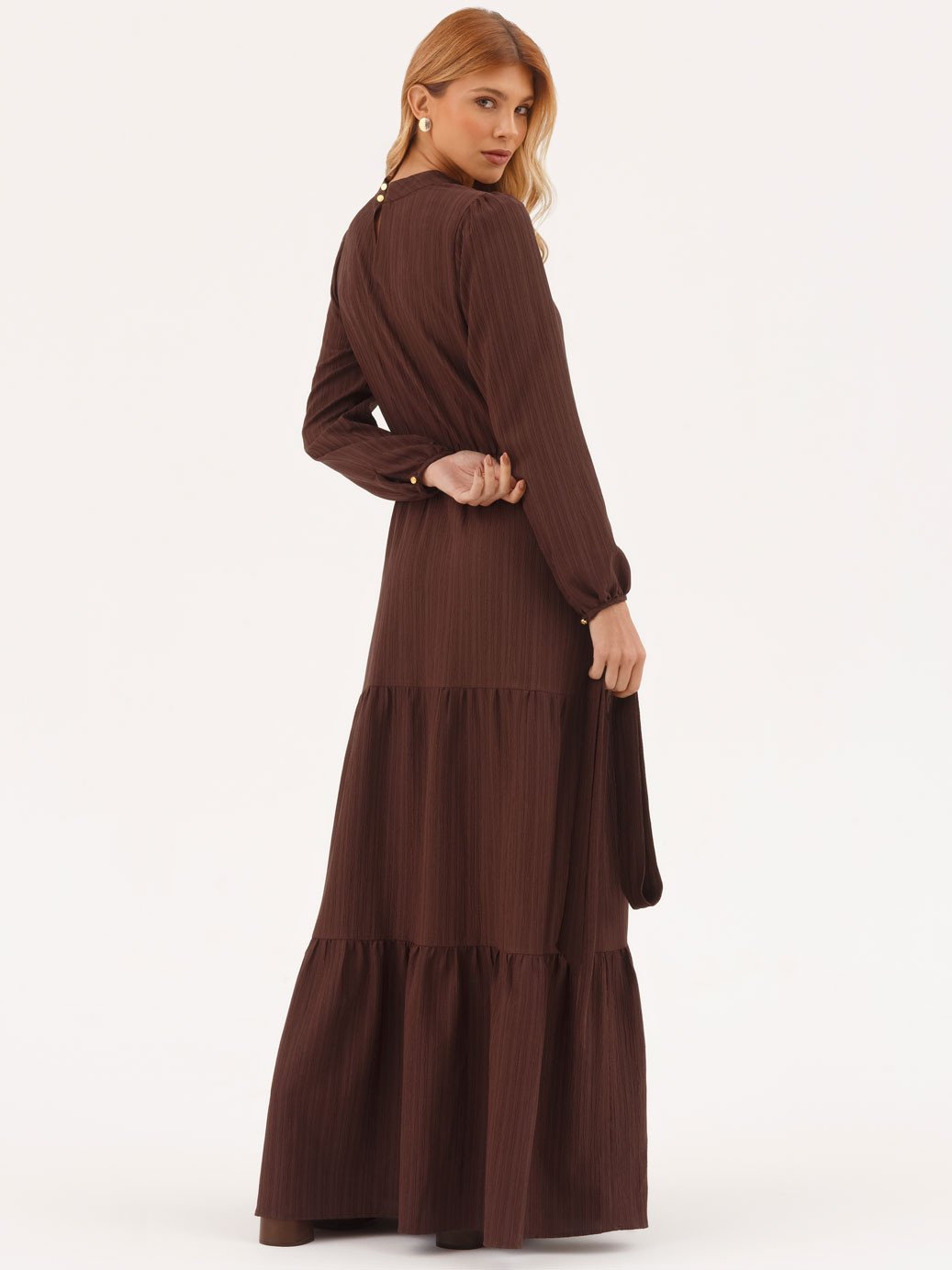 11000409 vestido marrom com babados esilda 3 1