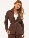 11400291 blazer feminino marrom cindy 19200557 calca marrom alfaiataria feminina carina 1