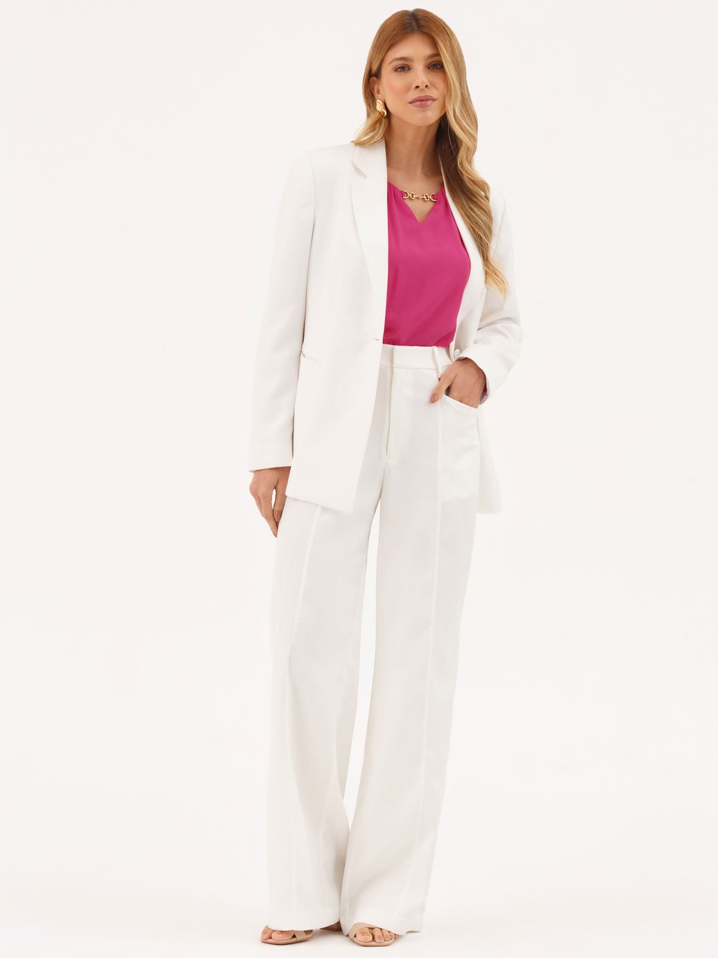 19200598 calca feminina branca eudora 11400318 blazer feminino branco off white intermediario evania 3 2