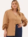 10202328 blusa camel canela com elastico angela 19200600 calca wide leg plus size azul marinho lina 2 1