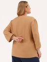10202328 blusa camel canela com elastico angela 19200600 calca wide leg plus size azul marinho lina 3