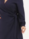 11000432 vestido transpassado azul marinho plus size rebeca 2