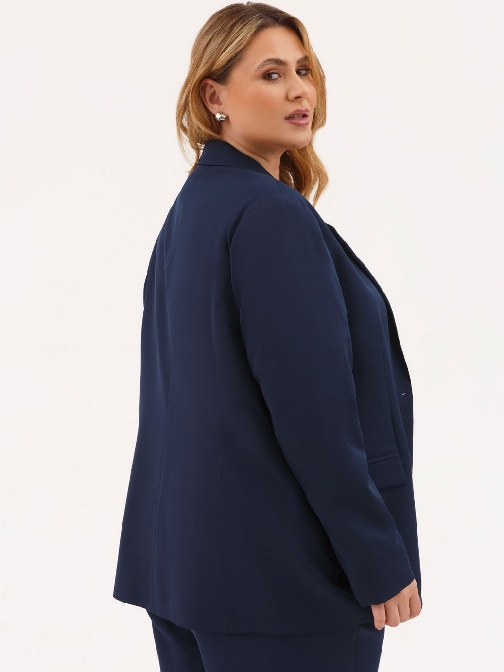 11400319 blazer azul plus size nala