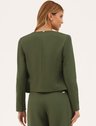 19200585 calca pantalona verde militar celinea 11400282 casaqueto verde militar yuna 2