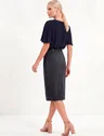 10501756 blusa marinho marlu 11000307 saia lapis alfaiataria cinza escuro amara 2 2