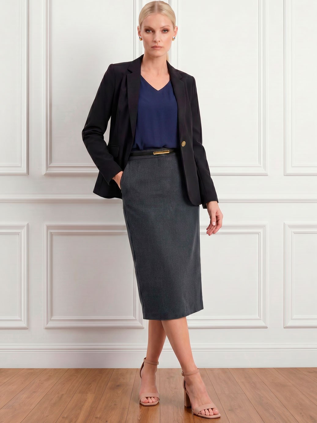 11000307 saia lapis alfaiataria cinza escuro amara 10501756 blusa marinho marlu 11400018 blazer alfaiataria feminino preto cilene 2