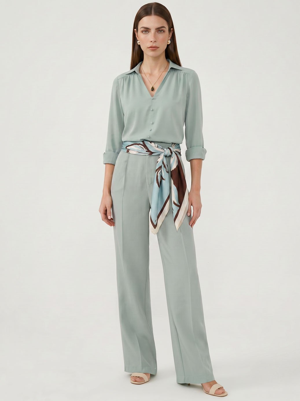 10161100 lenco georgia 10202232 blusa verde agua suyane 19200363 calca wide leg de alfaiataria verde agua silvana 2 1