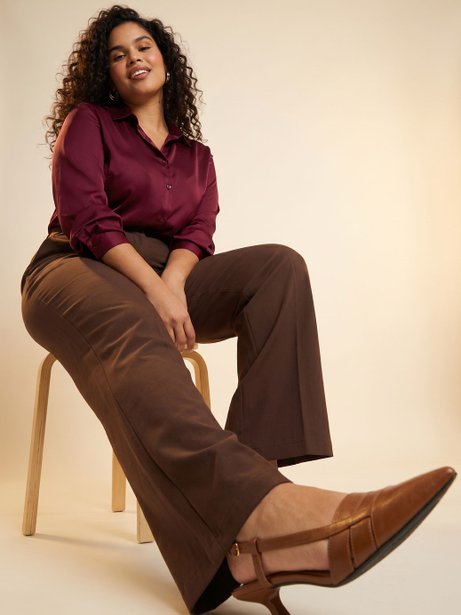 Scarpin Slingback Camel Seraphine