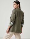 11400331 blazer alfaiataria intermediario sarja verde militar emy 2