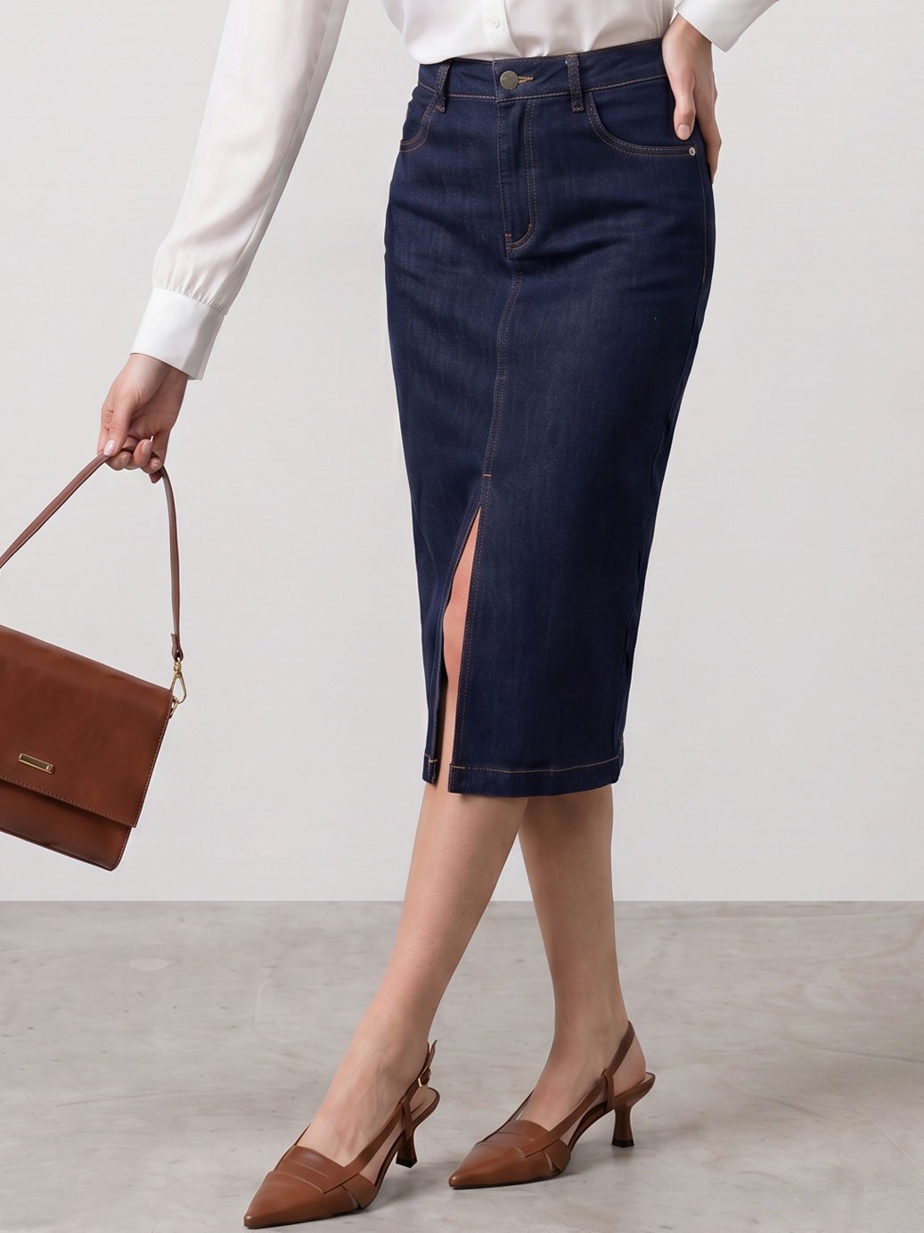 11000441 saia jeans longuete azul escuro meily1