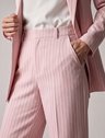 19200613 calca feminina alfaiataria reta risca de giz rosa belanise 1