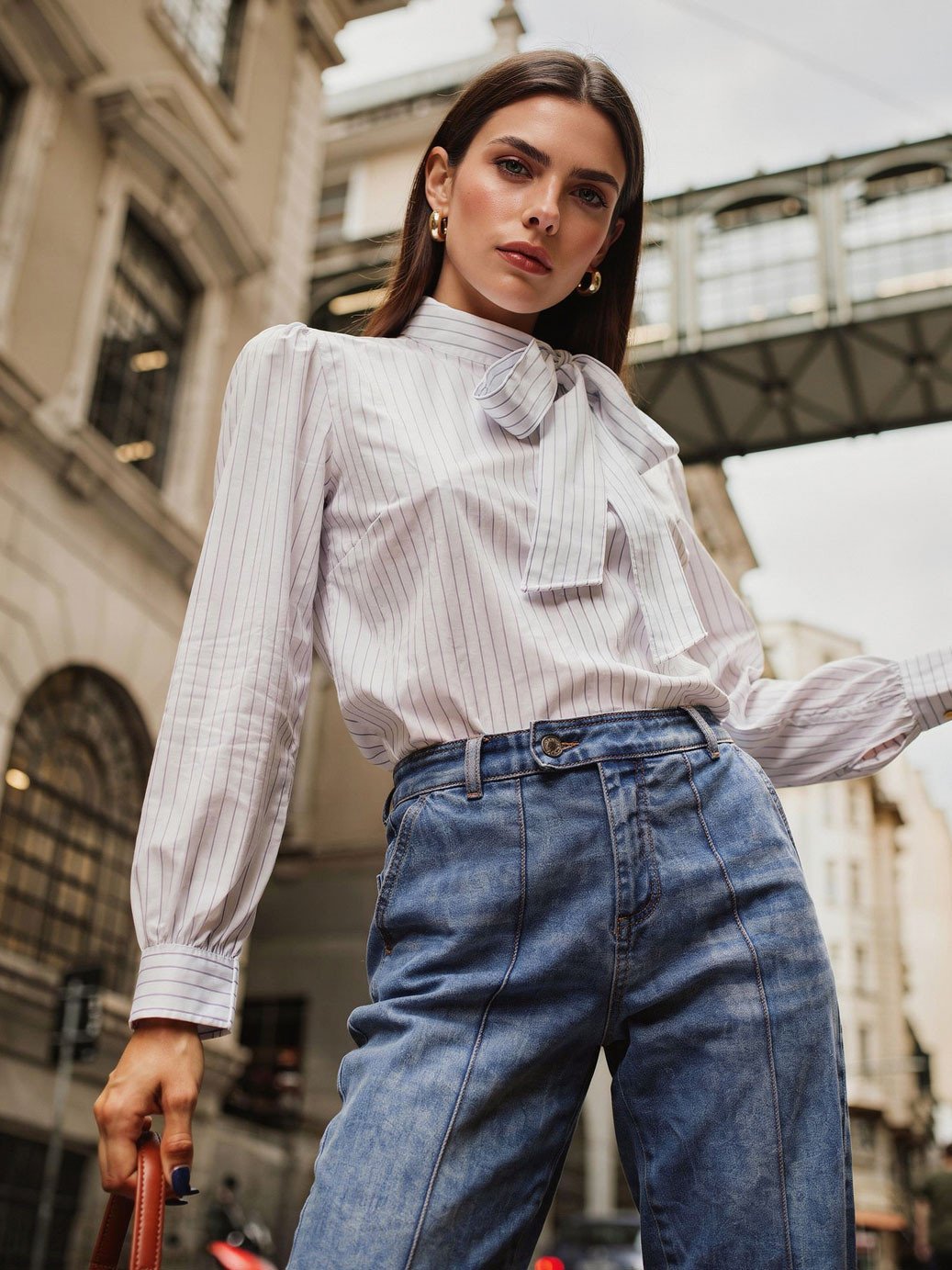 10501801 blusa listrado vandy 19200623 calca jeans pantalona naline 5 2