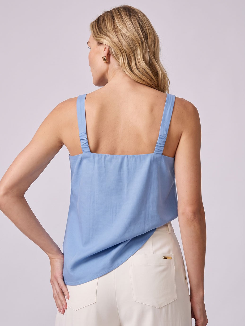 blusa social azul florencia principessa 02