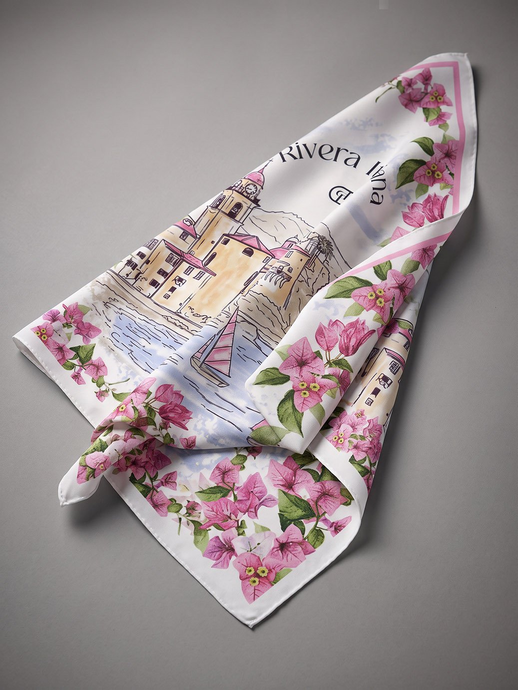 lenco estampado floral principessa keilla