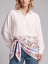 camisa social branca feminina principessa taila
