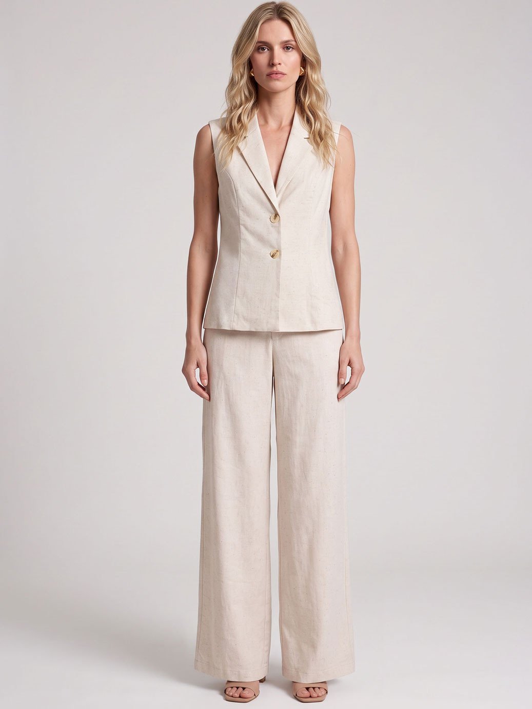 19200645 calca pantalona linho natural iselle 11400349 colete de alfaiataria linho nivy 1 1