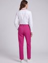 10200946 camisa feminina tricoline social basica branca roberta 19200677 calca reta regular framboesa betina