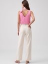 19200639 calca de alfaiataria pantalona off white milana 10800301 regata em cetim pink com decote v zuleide 2