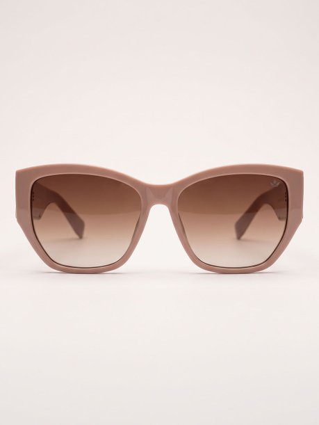 Óculos de Sol Acetato Geométrico Nude Servia